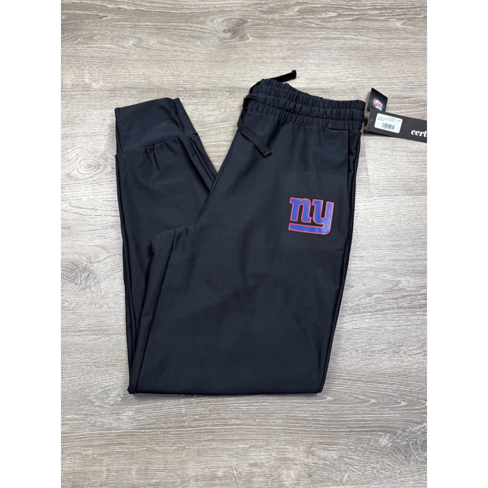 Certo NFL New York Giants Joggers Navy Blue Pockets Size L NEW
